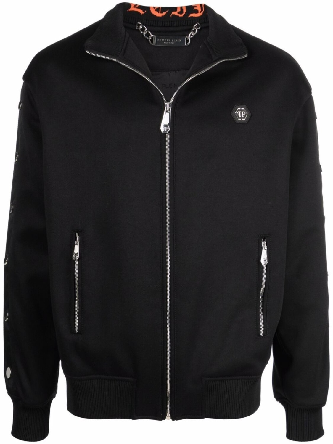 

Philipp Plein спортивная куртка Skull, черный