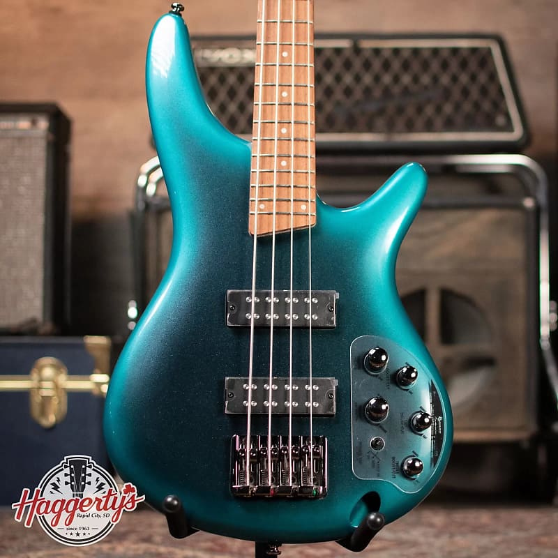 Басс гитара Ibanez SR300E 4-String Bass Guitar - Cerulean Blue цена и фото
