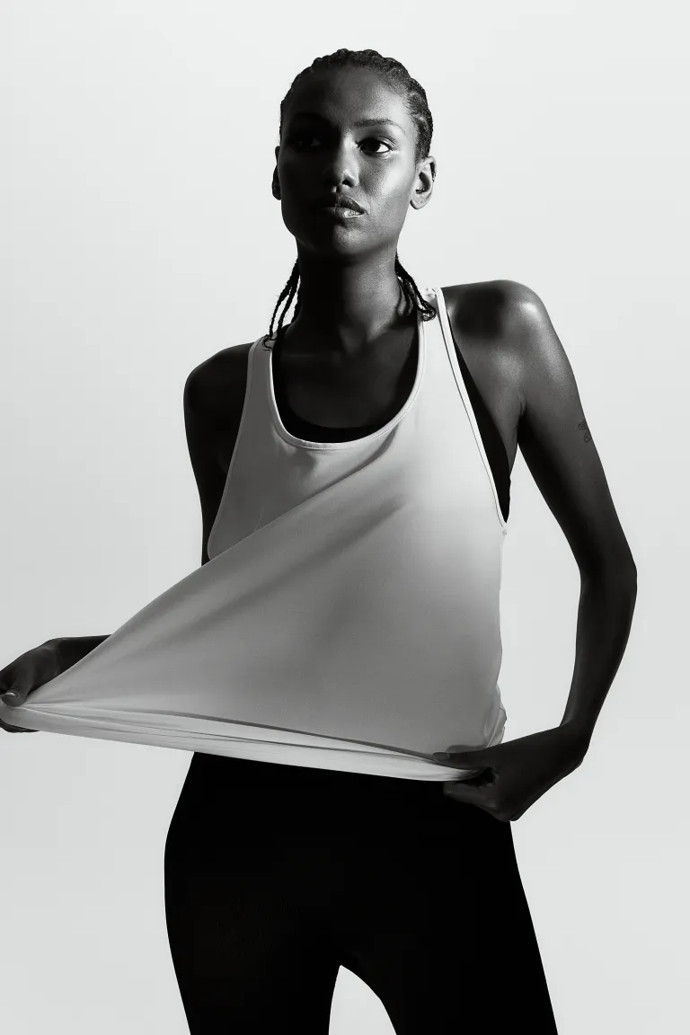 

Комплект из 2 спортивных топов drymove H&M, белый