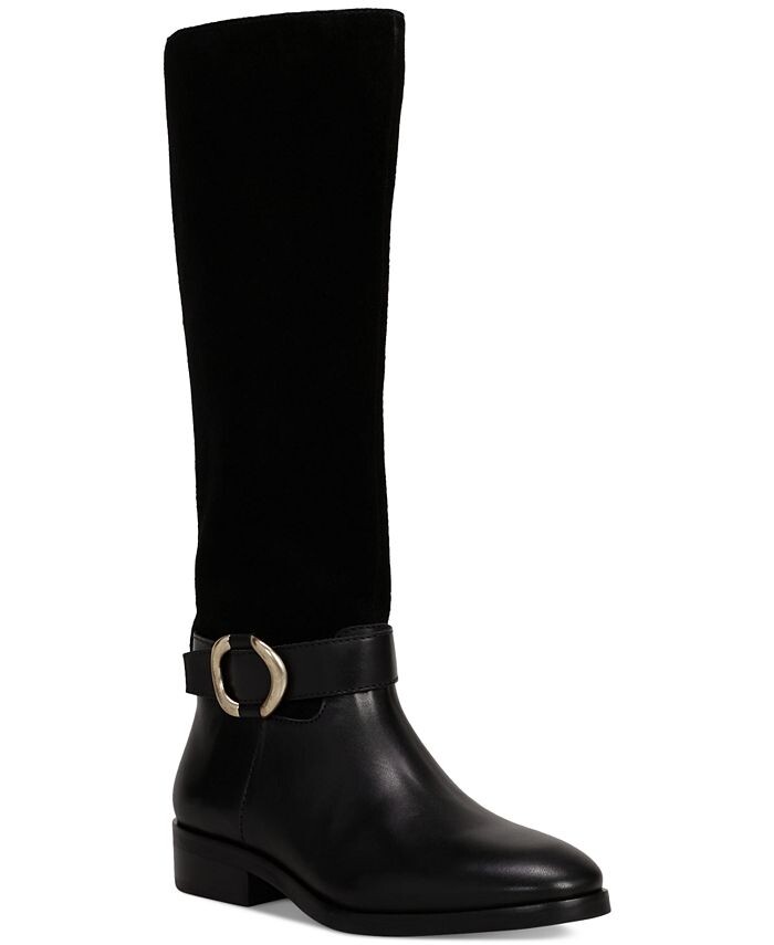 

Женские ботинки для верховой езды Samtry с пряжками Vince Camuto, черный
