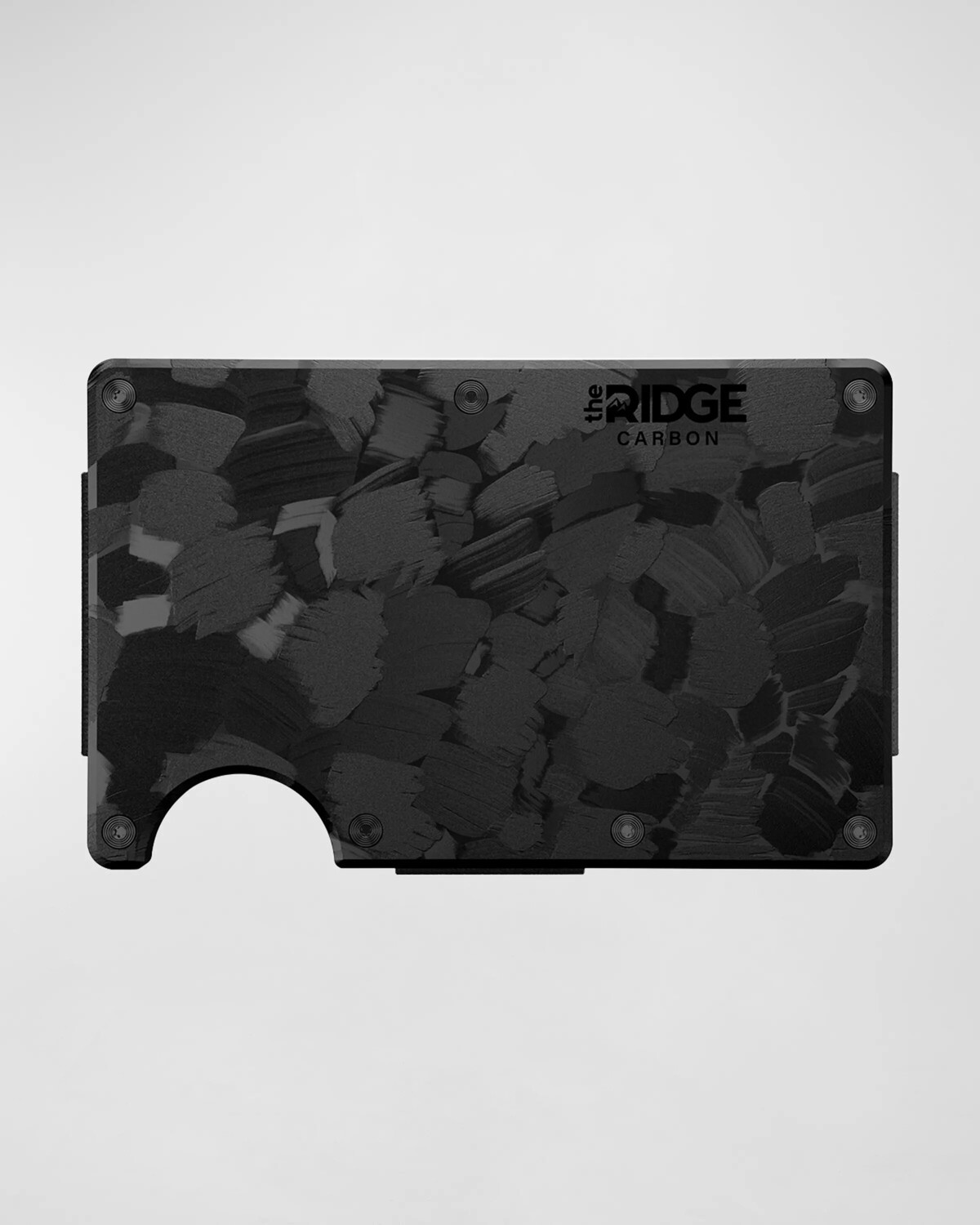 

Мужской металлический кошелек с зажимом для денег RFID, серый The Ridge, цвет Forged