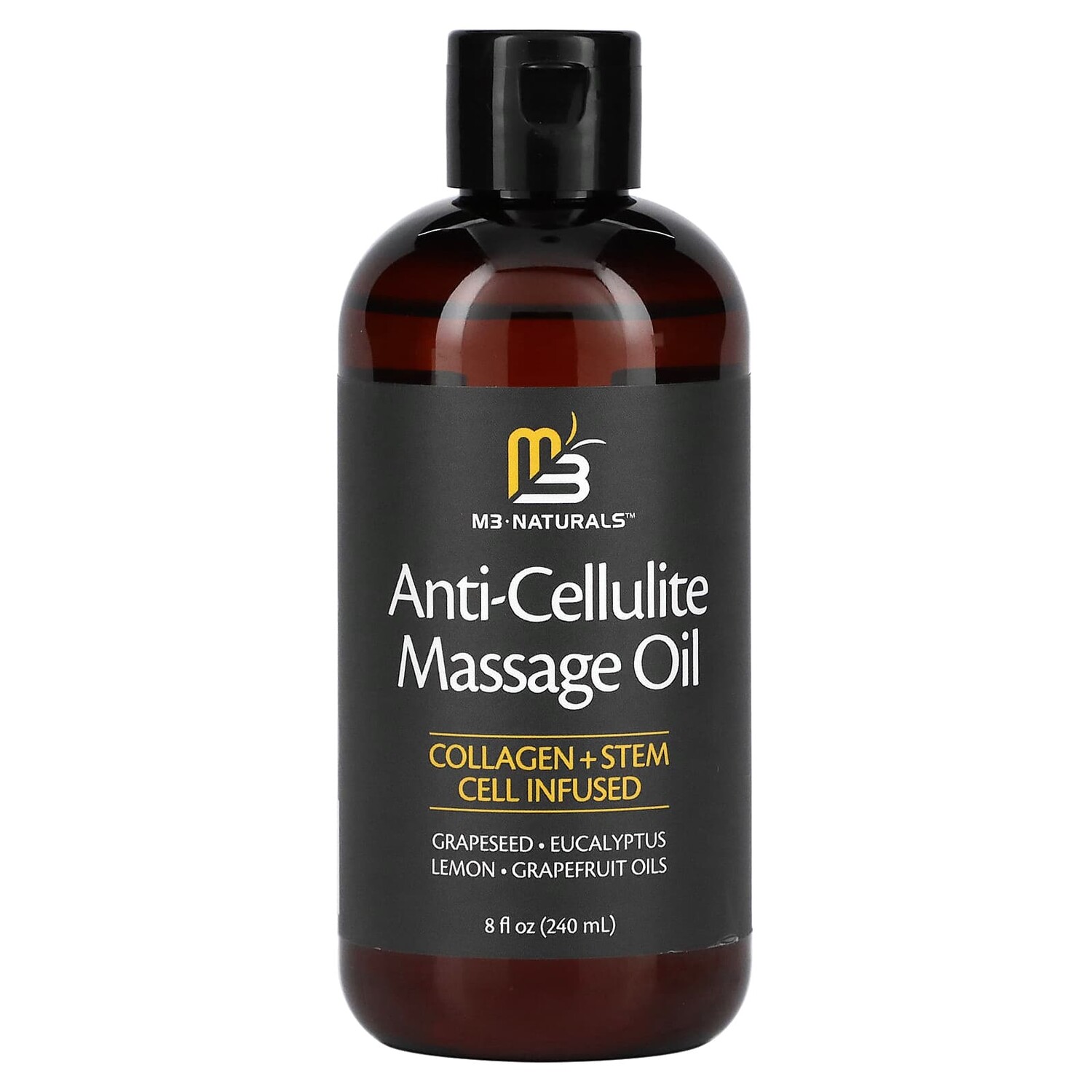 

Антицеллюлитное массажное масло, 240 мл (8 жидк. Унций), M3 Naturals