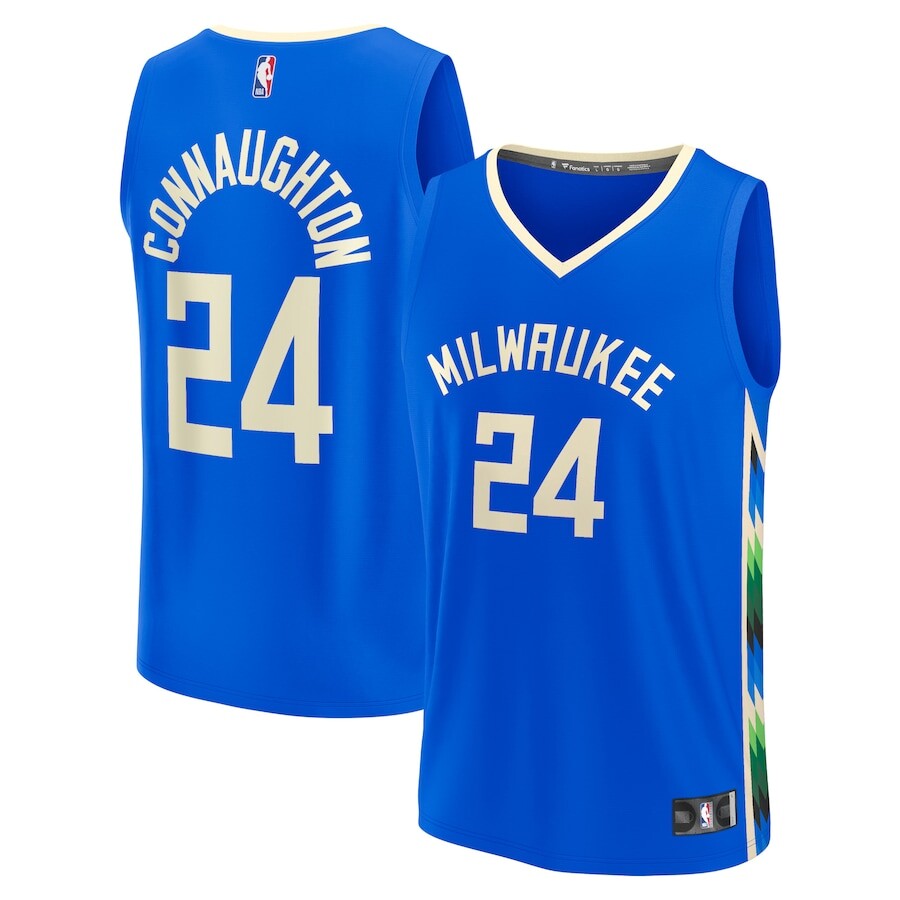 

Джерси Fanatics Branded Milwaukee Bucks, роял