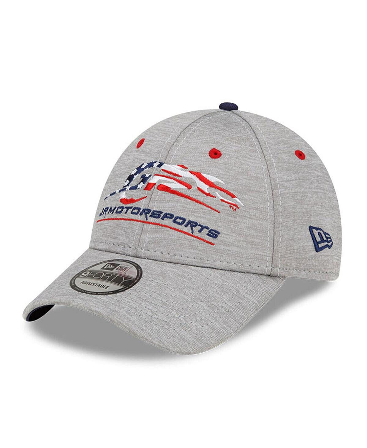

Мужская серая регулируемая кепка JR Motorsports Snapback New Era