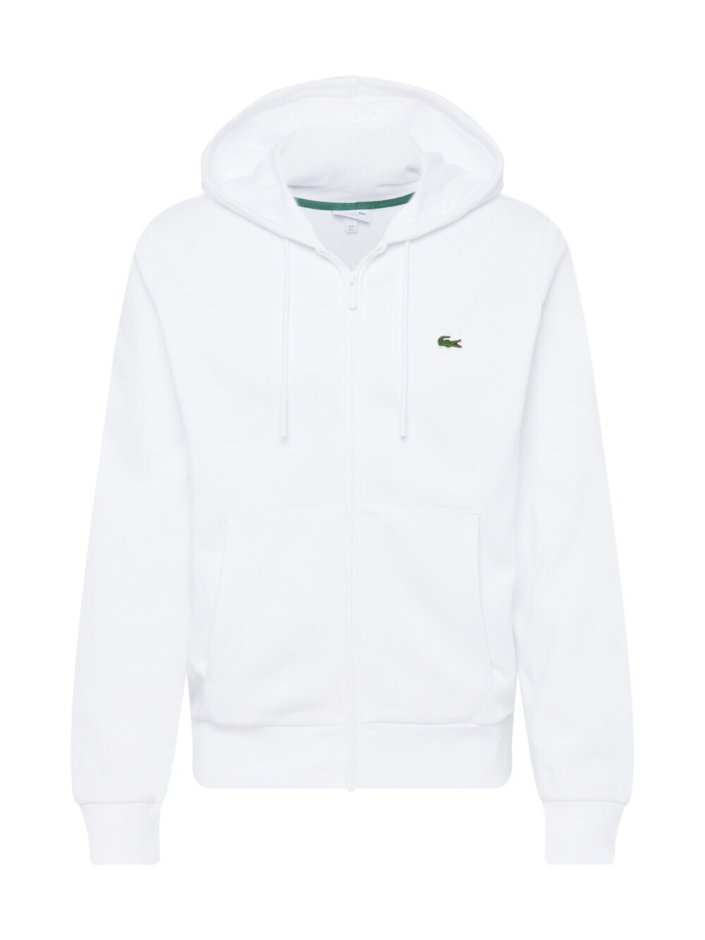 

Толстовка на молнии Lacoste, белый