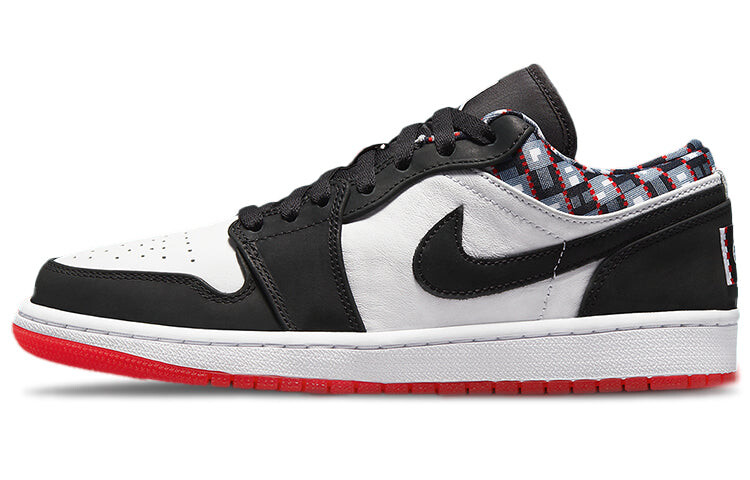 

Кроссовки Air Jordan 1 Low Quai 54, Черный-Белый