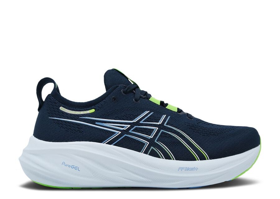 

Кроссовки ASICS Gel Nimbus 26 4E Wide 'French Blue', синий
