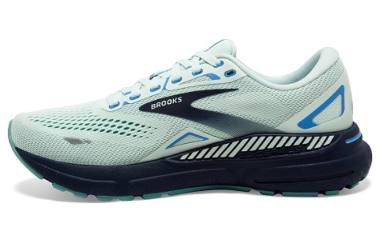 

Кроссовки Brooks Women's Adrenaline GTS 23 Wide 'Blue Glass Marina', белый/синий