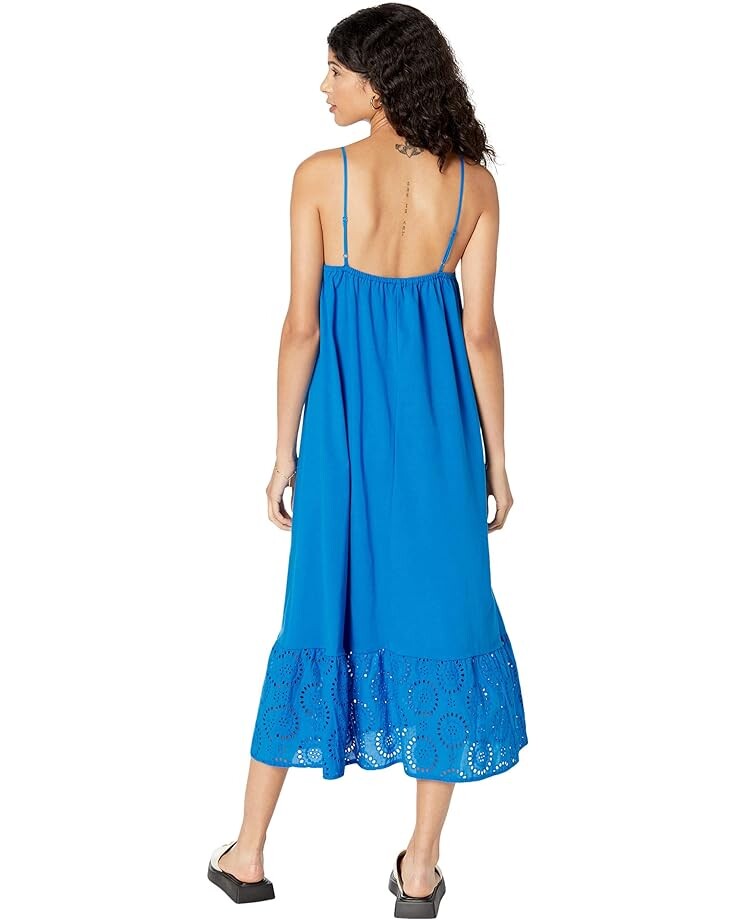

Платье MANGO Dina Dress, цвет Medium Blue
