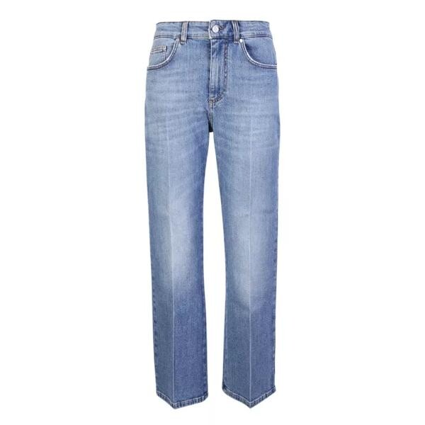 

Джинсы vintage medium blue 90's crop flare jeans Stella Mccartney, мультиколор