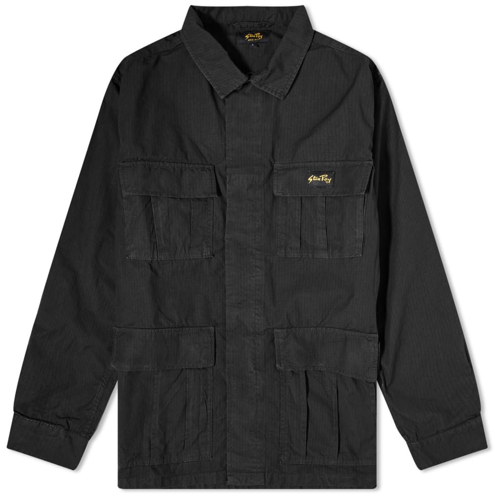 Куртка Stan Ray в стиле милитари, черный