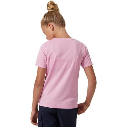 Футболка Marka с короткими рукавами — детская Helly Hansen, цвет Pink Sorbet