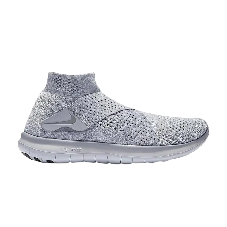 

Кроссовки Nike Wmns Free RN Motion Flyknit 2017 'Wolf Grey', серый