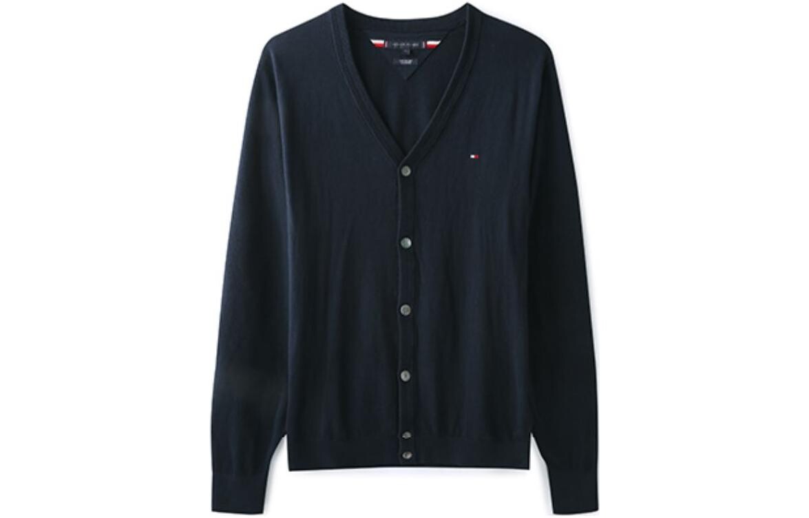 

Tommy Hilfiger Мужской кашемировый свитер, цвет Black BDS