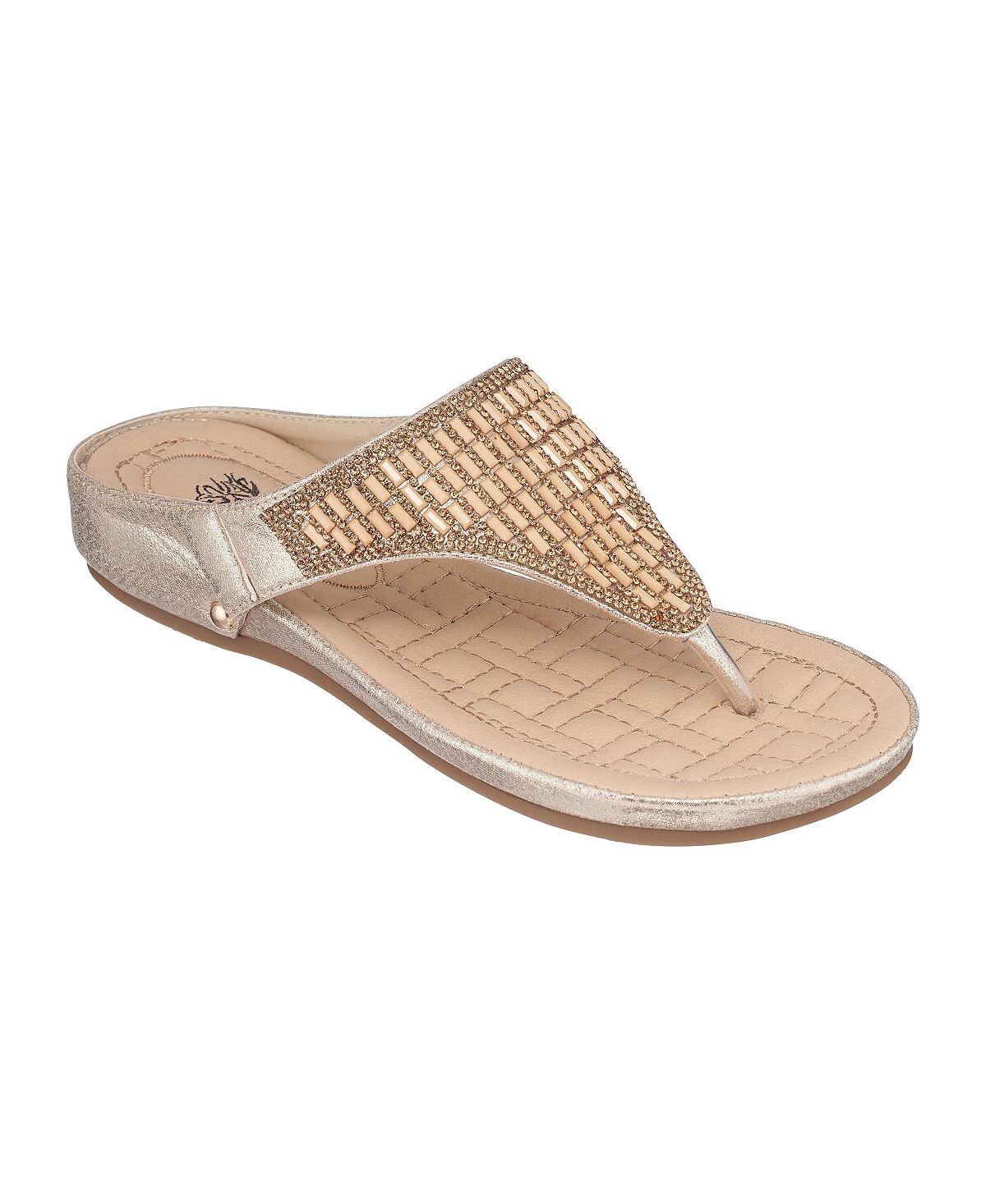 

Женские сандалии на плоской подошве Jamm GC Shoes, золотой