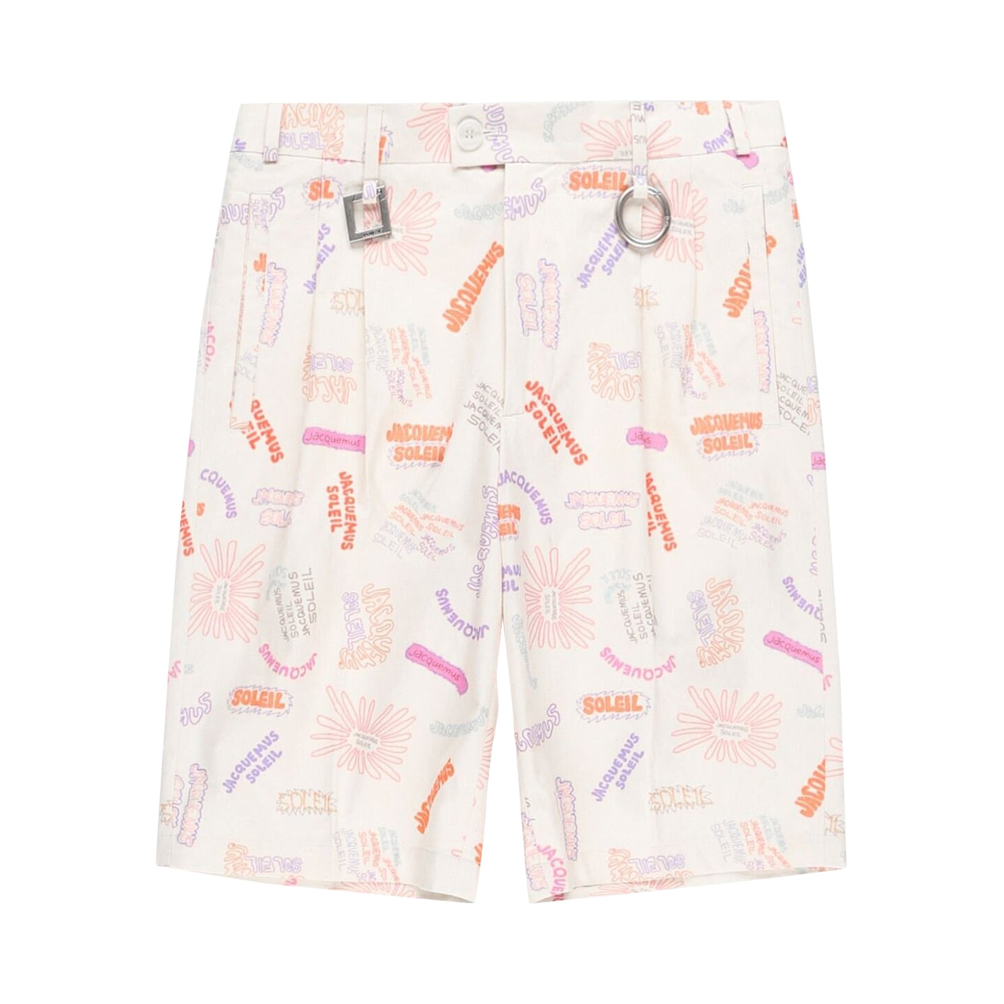 Jacquemus Le Short Rond Carre Print Multi Tags cosmos stay le rond sochi