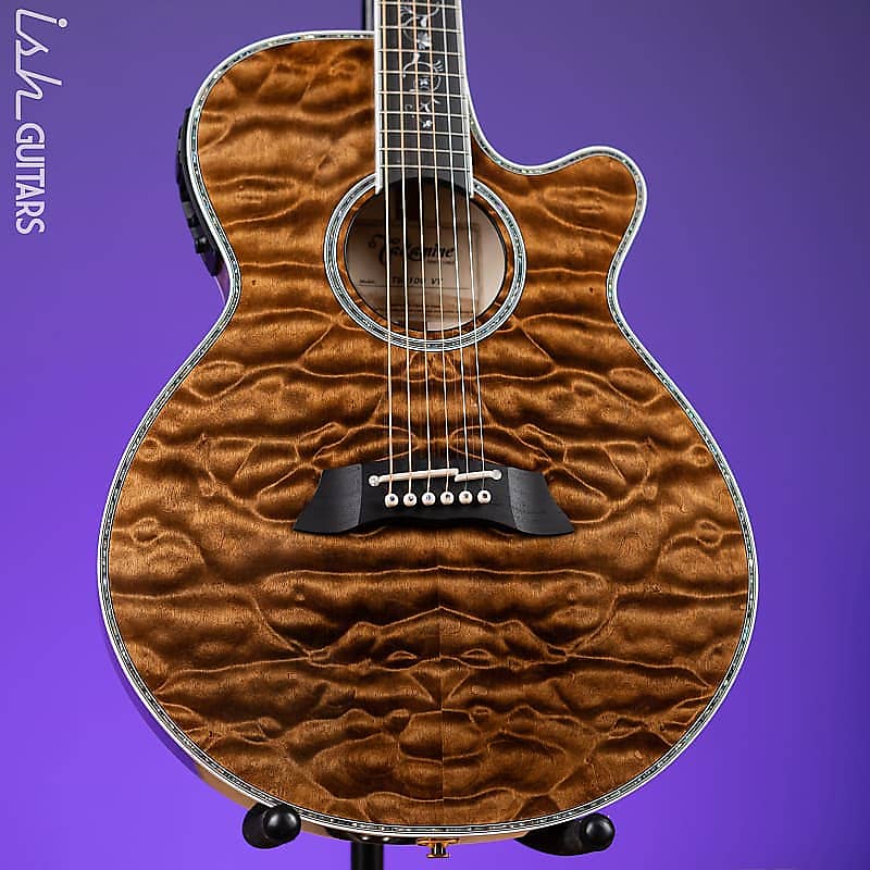 

Акустическая гитара Takamine TSP100 Acoustic-Electric Guitar Gloss Vintage Tobacco