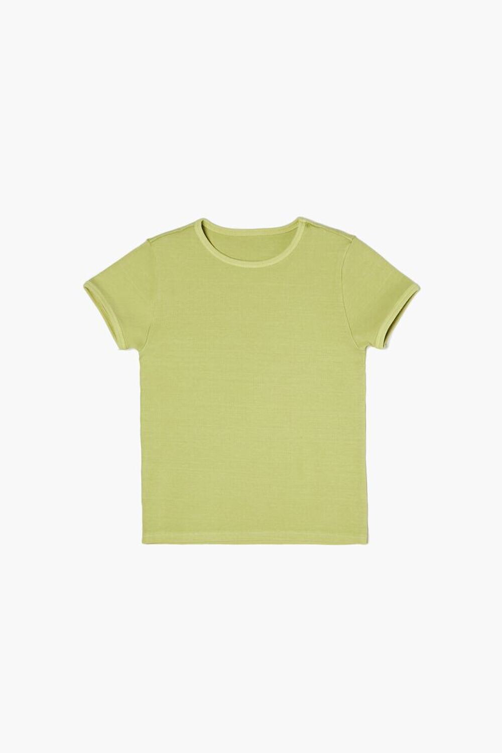 

Футболка для девочек из хлопковой смеси Forever 21, зеленый