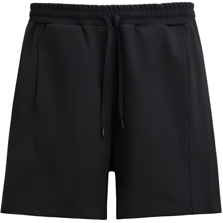 

Повседневные шорты мужские черные Zara, черный