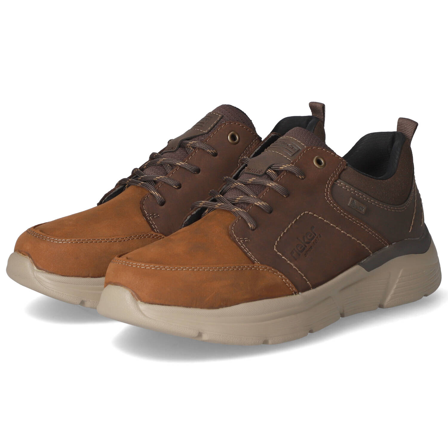 

Тапочки rieker Halbschuhe, коричневый