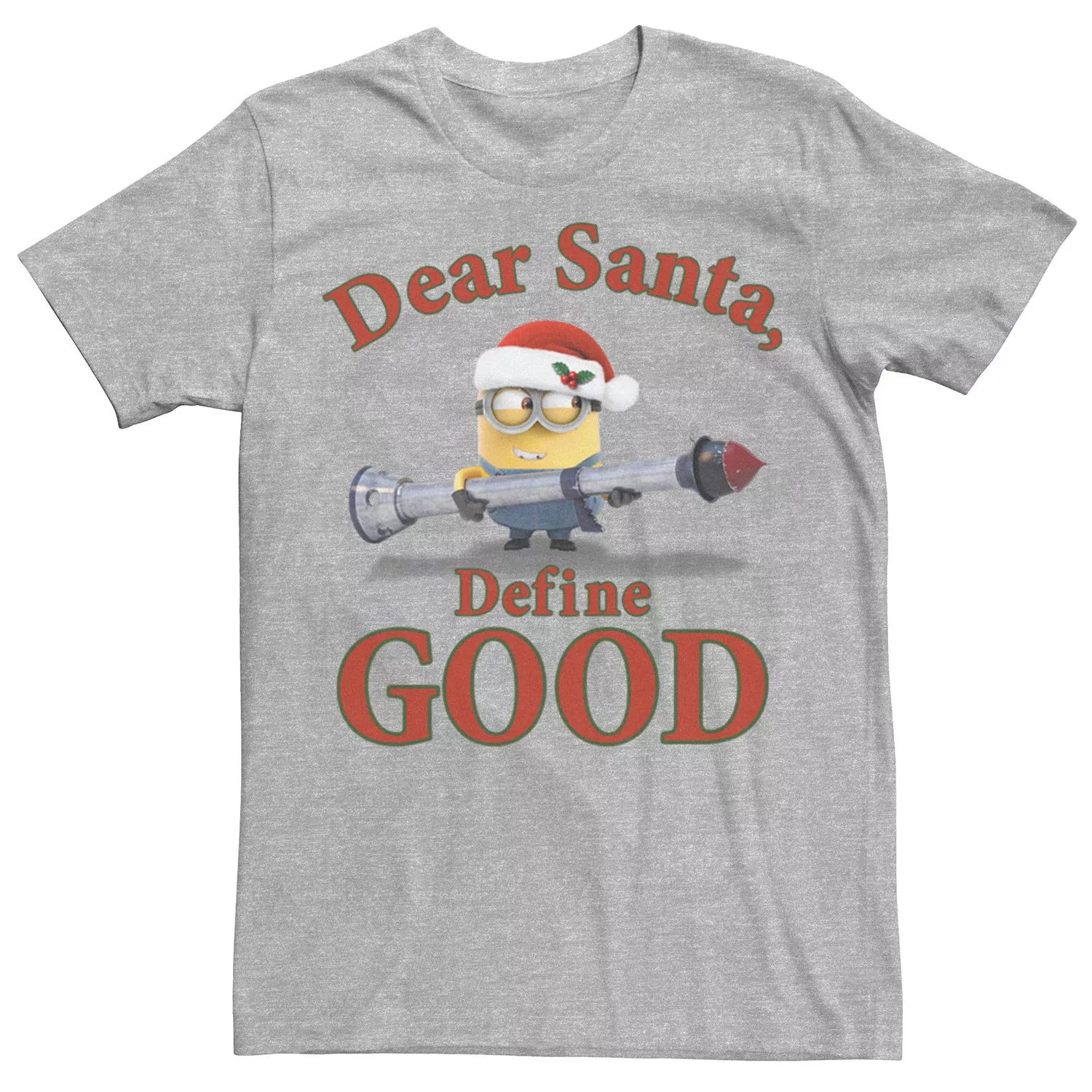 Мужская футболка Despicable Me Minions Dear Santa Define Good Tee Licensed Character