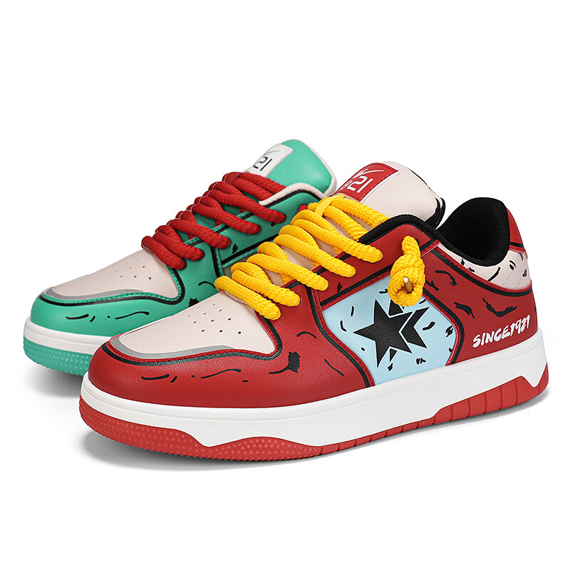 

Кроссовки DOUBLE STAR 88 Skateboarding Shoes Unisex Low-top, синий