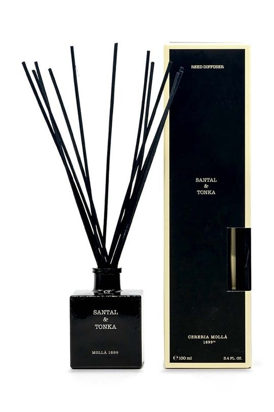 

Ароматический диффузор Santal & Tonka 100 мл Cereria Molla, черный