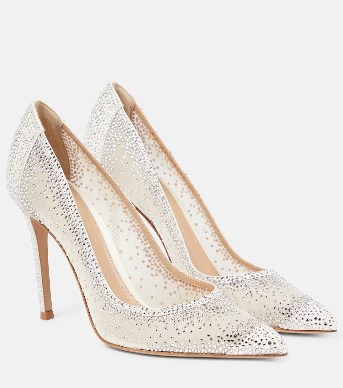 

Туфли rania 105 с декором Gianvito Rossi, белый
