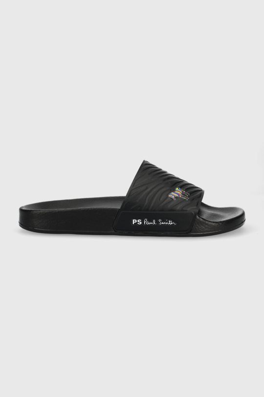 Шлепанцы Nyro PS Paul Smith, черный шлепанцы paul smith nyro zebra pool slide