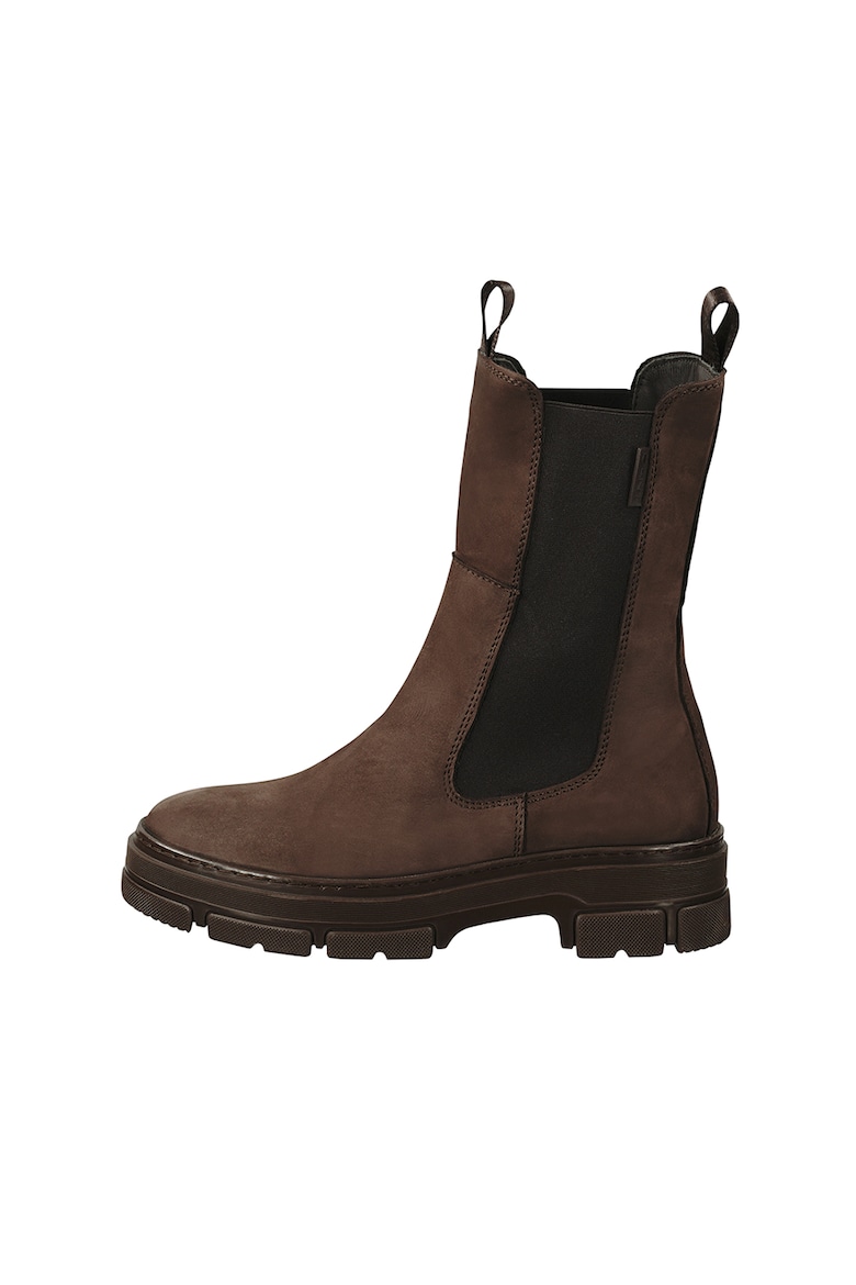 Нубуковые ботинки челси Gant, коричневый нубуковые ботинки челси gant бежевый
