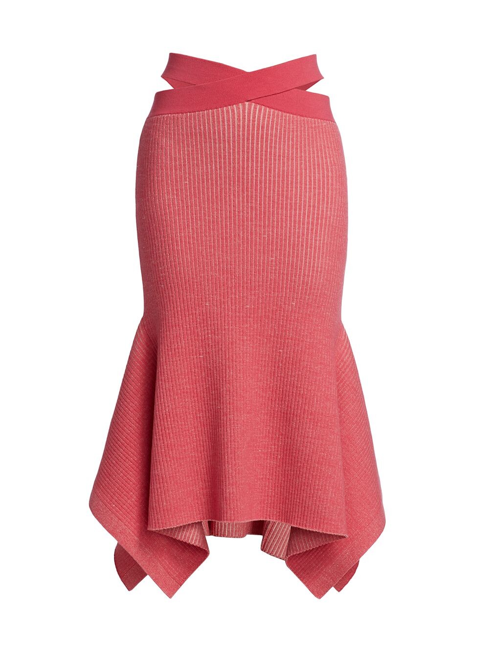 

Юбка-карандаш Godet из трикотажа в рубчик 3.1 Phillip Lim