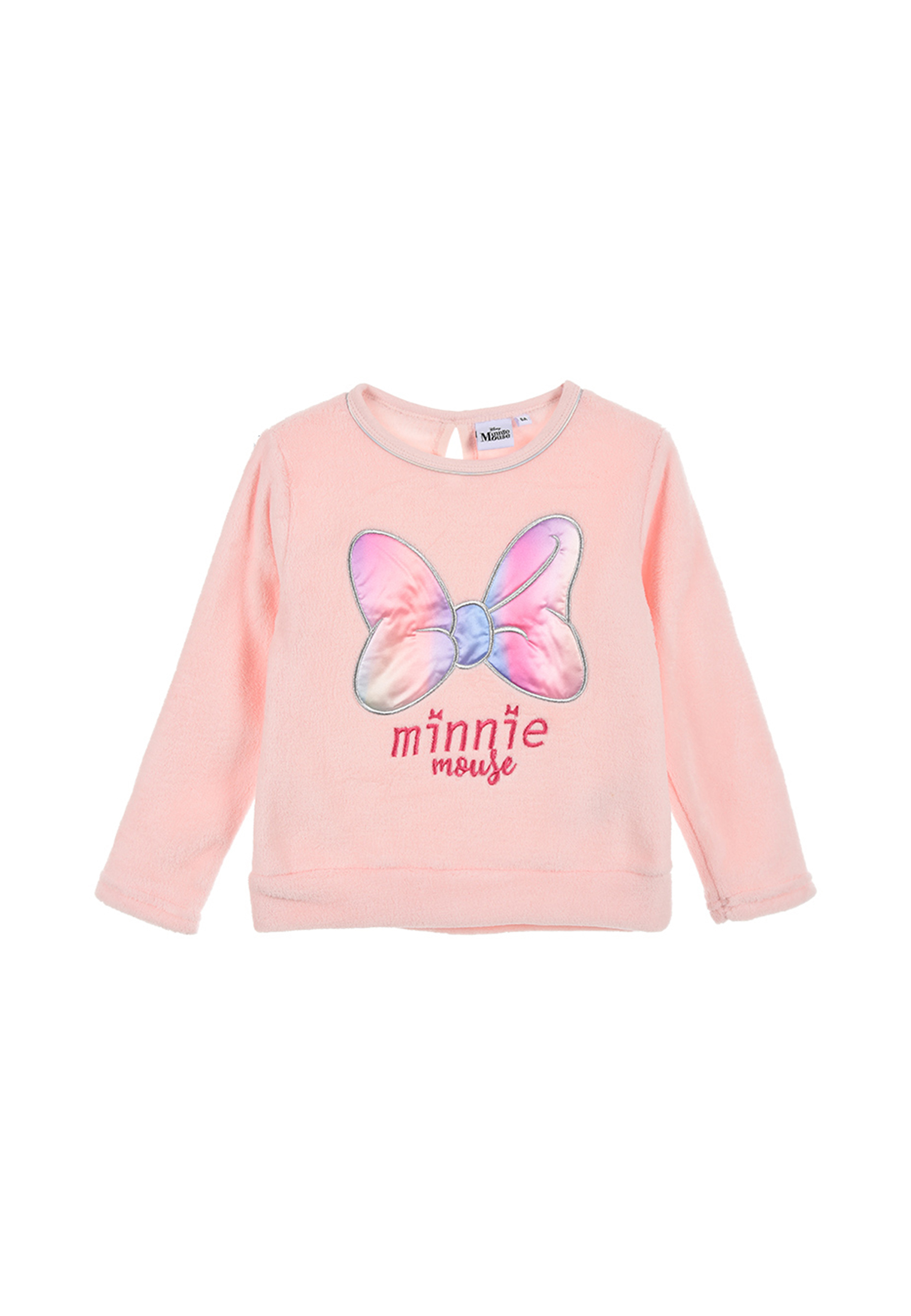 Пуловер Disney Minnie Mouse Sweatshirt, розовый disney trend unisex sweatshirt merry christmas minnie best friend aesthetic creative crewneck pullover exquisite family hoodies