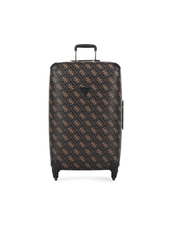 Большой чемодан Guess, коричневый ручка люка mini42 33 12502207
