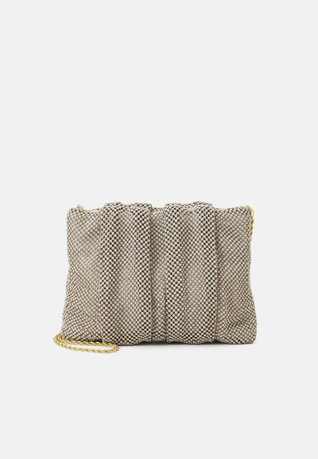 

Клатч Ember Flat Gathered Loeffler Randall, цвет gold coloured