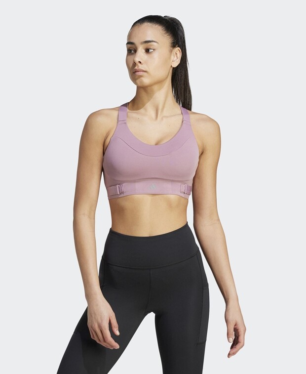 

Мягкий бюстгальтер adidas Performance, розовый
