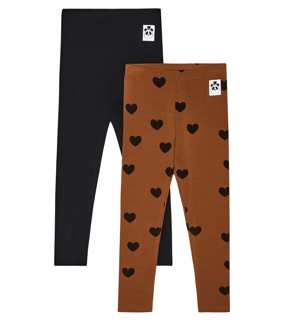

Базовый комплект hearts из 2 леггинсов Mini Rodini, мультиколор
