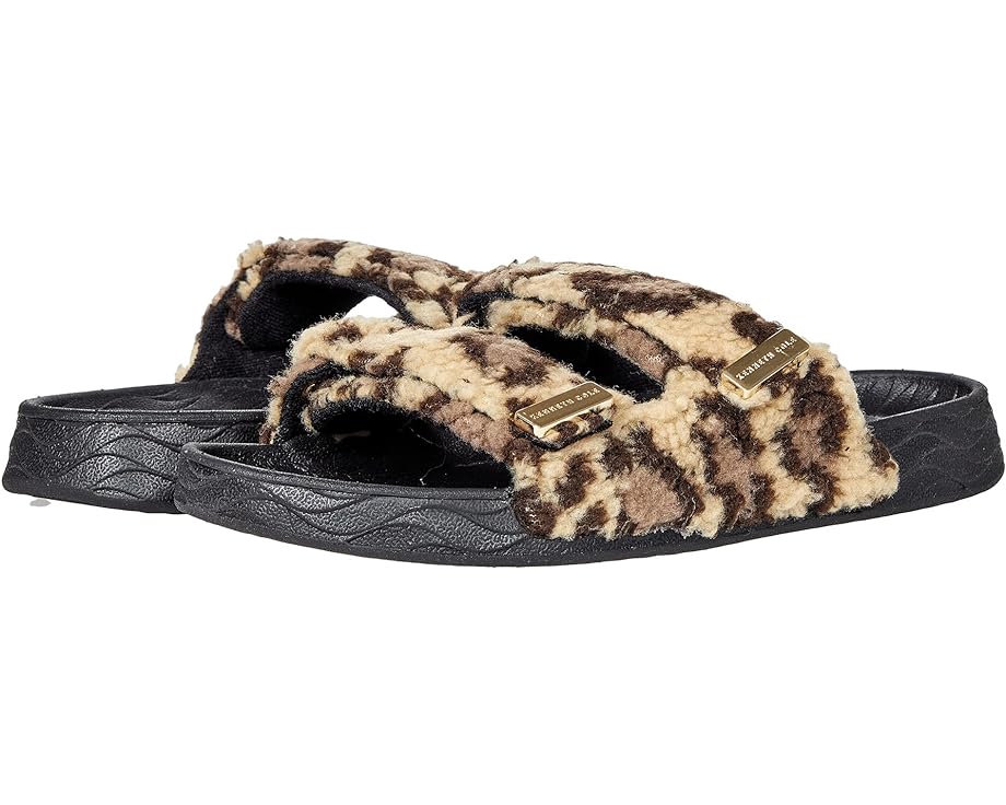 Сандалии Kenneth Cole New York Nova Two Band Slide Cozy, цвет Natural Leopard