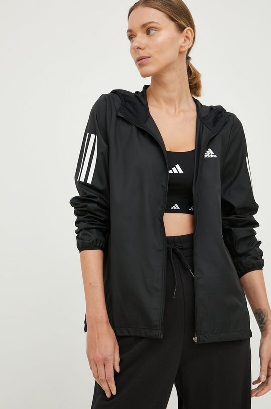 

Беговая куртка Own The Run adidas, черный