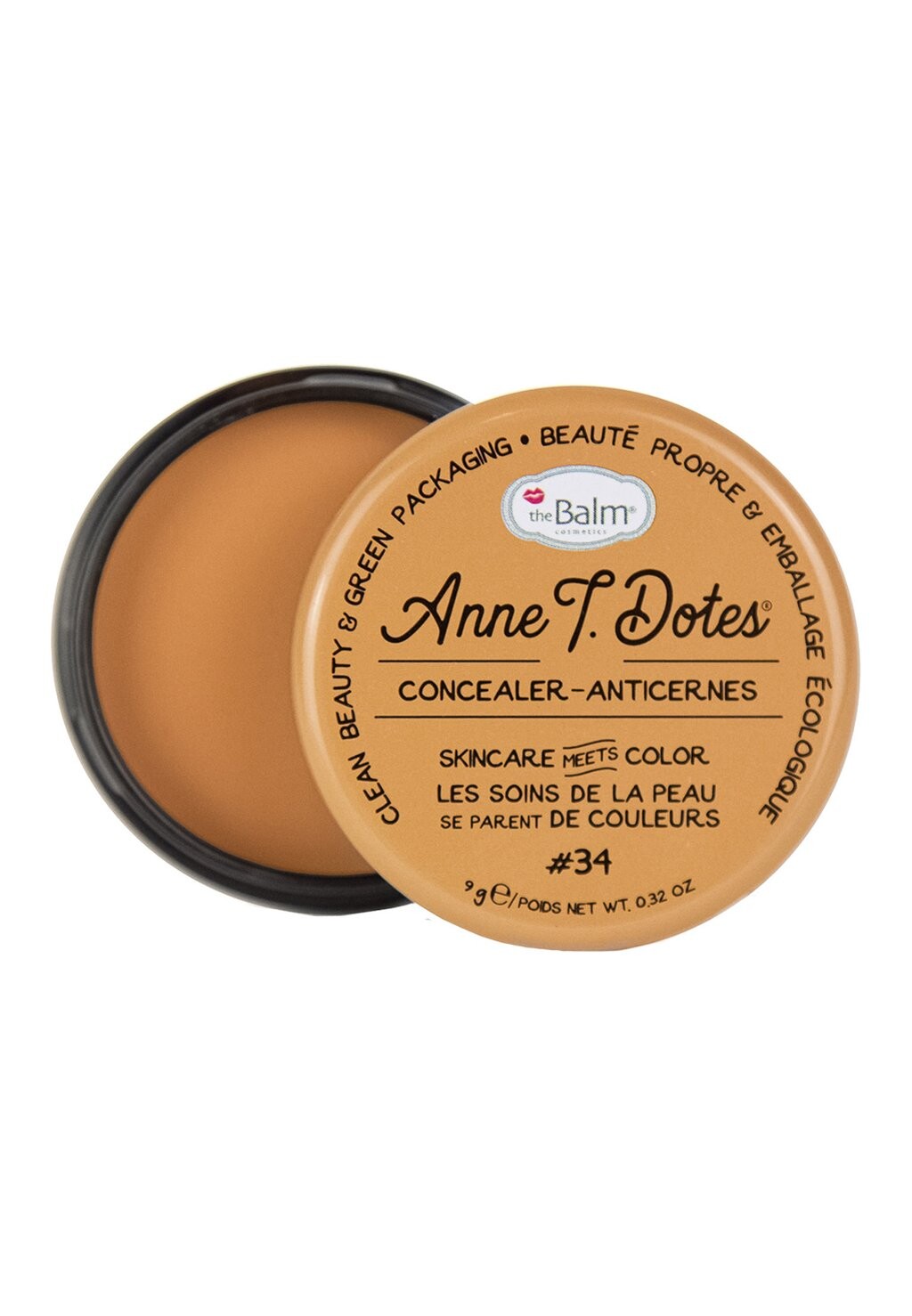 

Консилер Anne T. Dote Concealer the Balm, цвет 34 medium dark