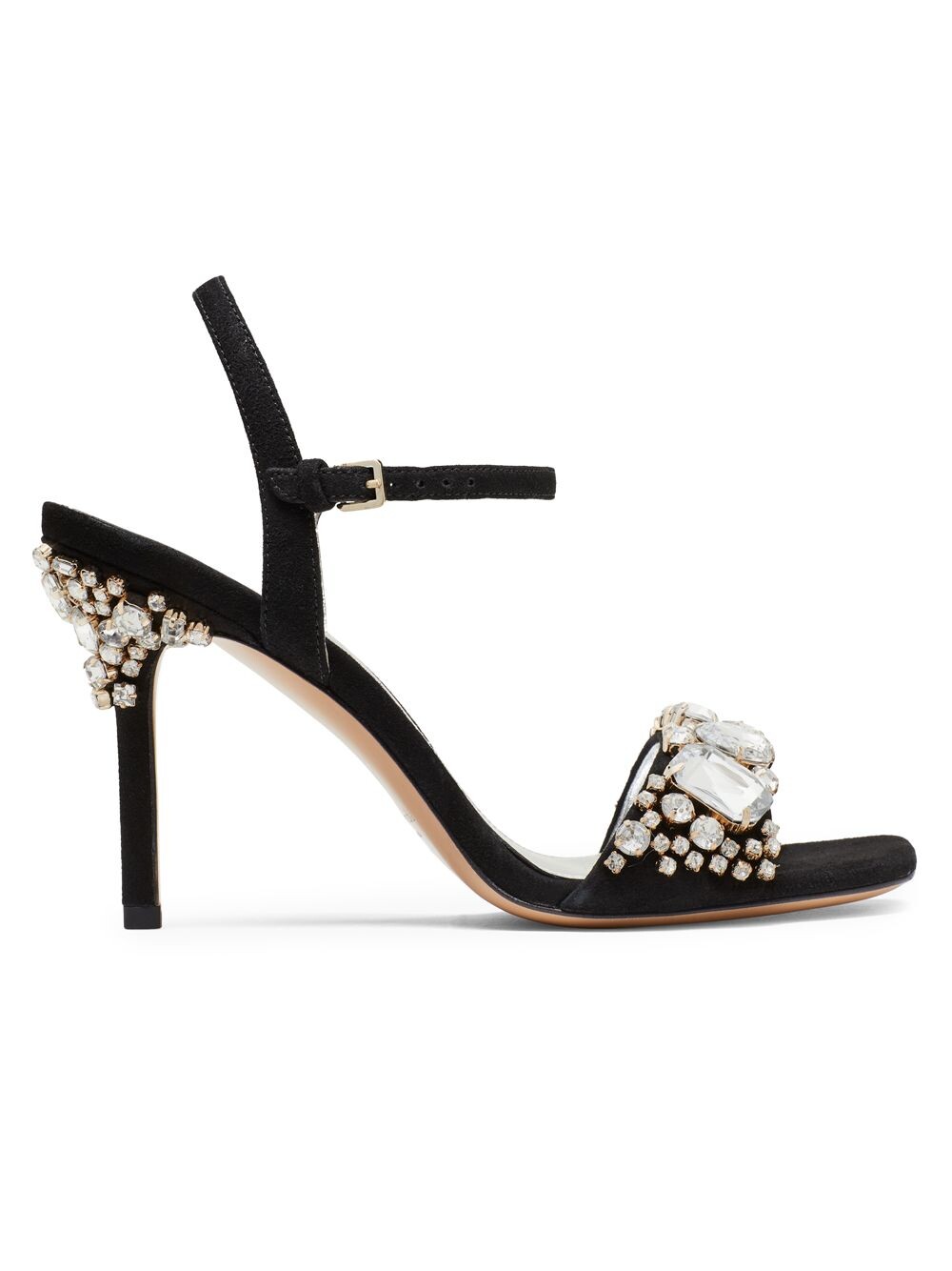 

Замшевые сандалии Treasure с кристаллами kate spade new york, черный