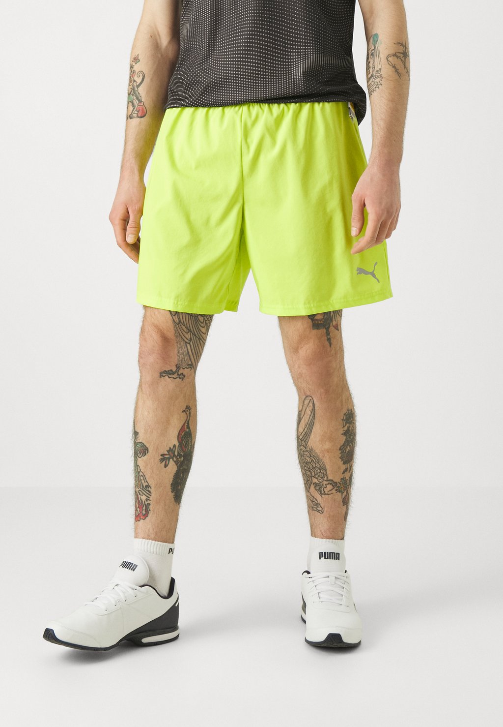 Спортивные шорты Run Short Puma, цвет lime pow