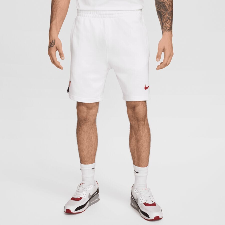 

Спортивная одежда Шорты из френч терри с повторяющимся узором NIKE, цвет white