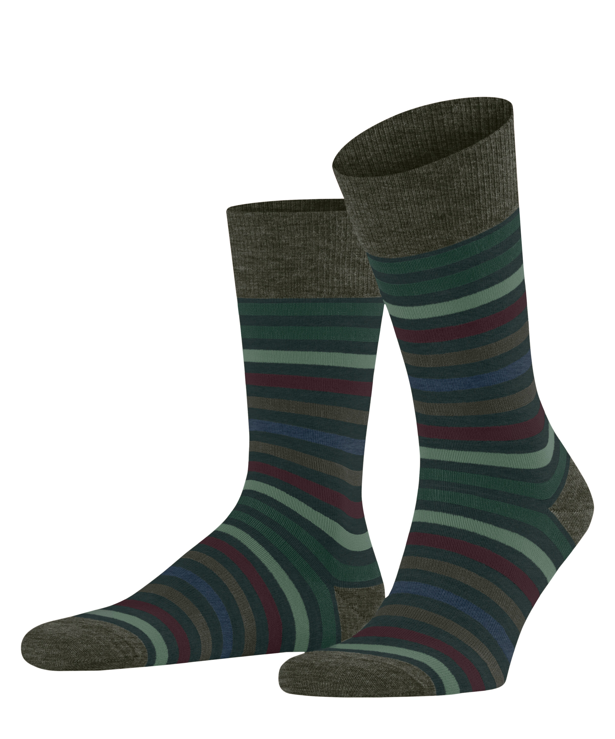 Носки Falke Tinted Stripe, цвет Wald носки falke tinted stripe цвет port royal