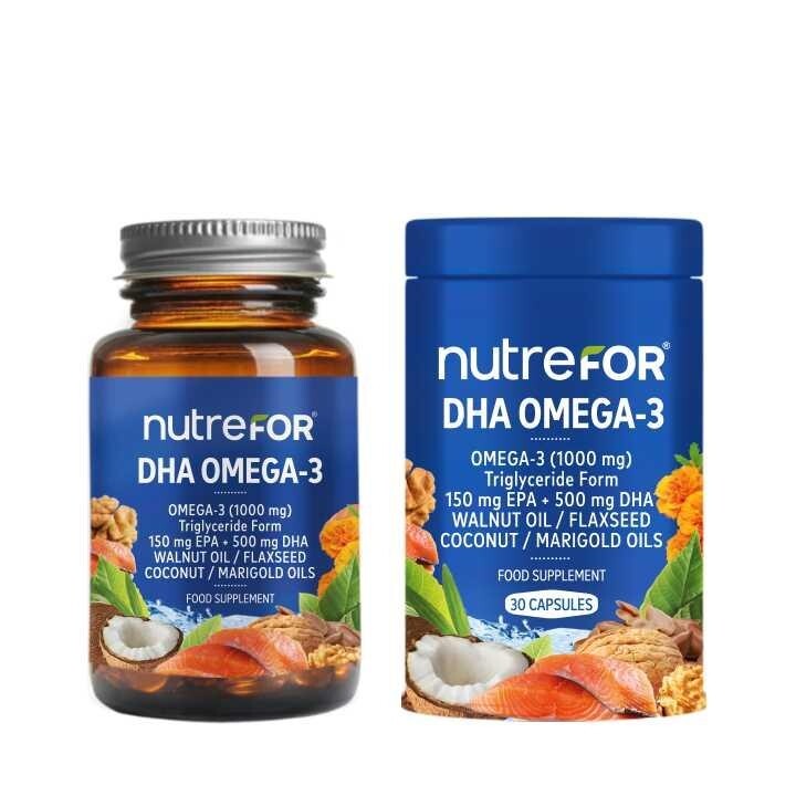 

Нутрефор ДГК Омега-3 30 капсул NUTREFOR
