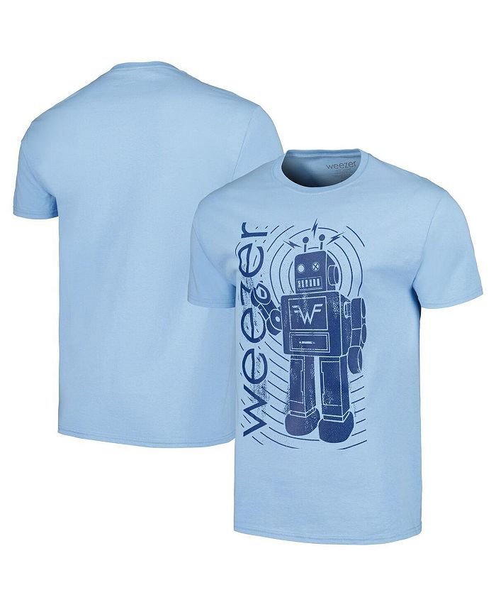 

Мужская синяя футболка Weezer Manhead Merch, синий