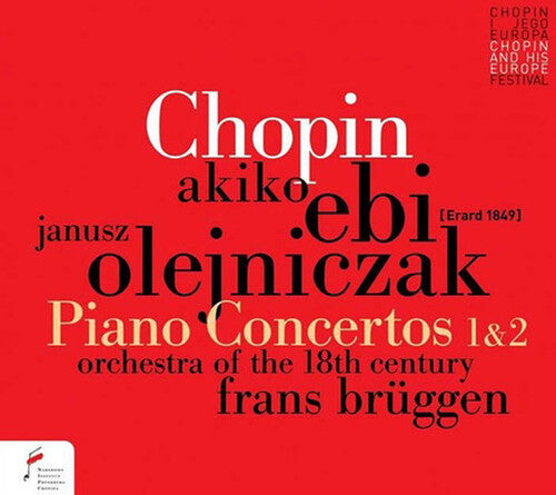 

CD диск Chopin / Orchestra of the 18th Century / Bruggeen: Piano Concertos 1 & 2