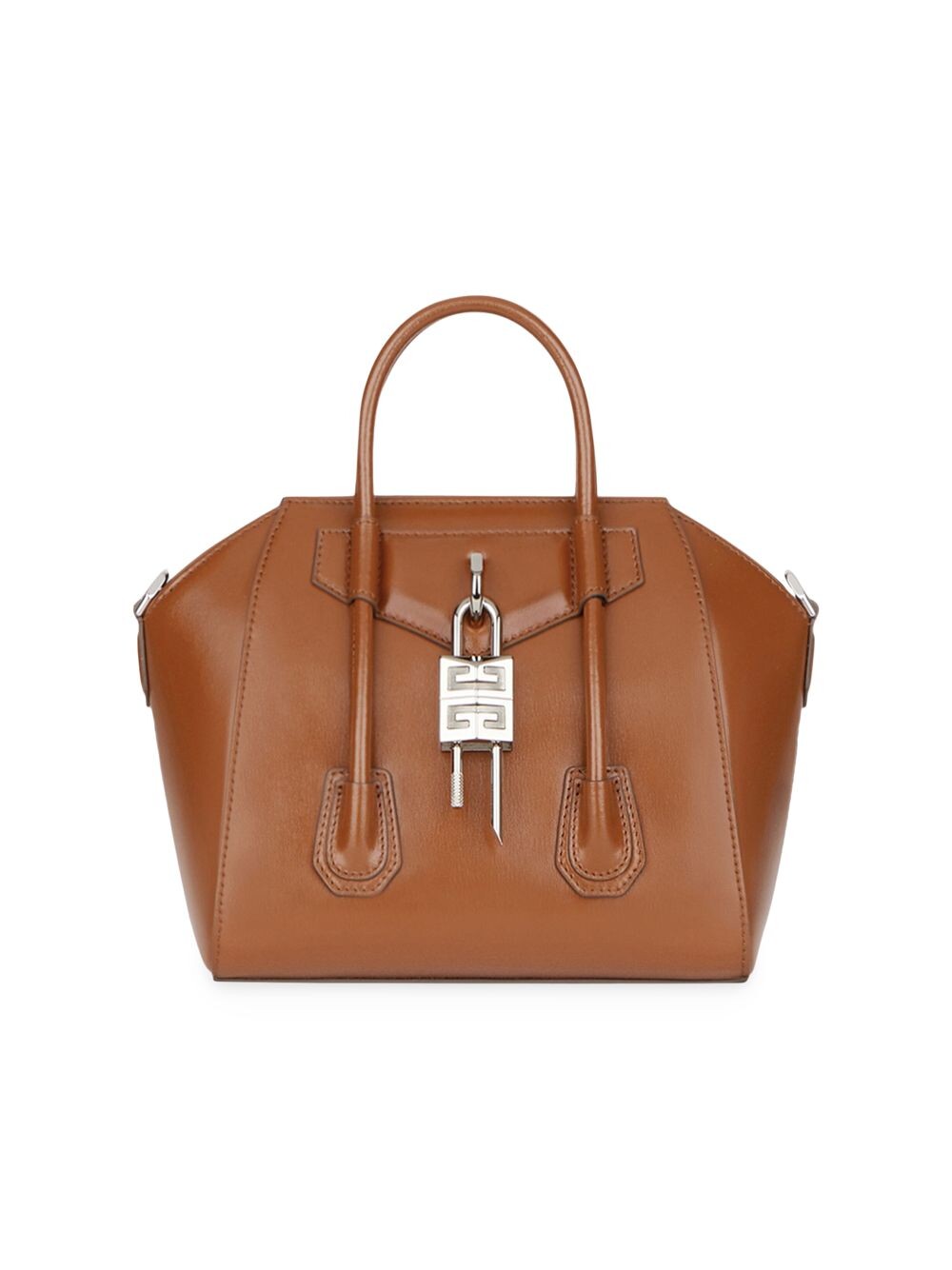 

Кожаная сумка Mini Antigona Lock Givenchy