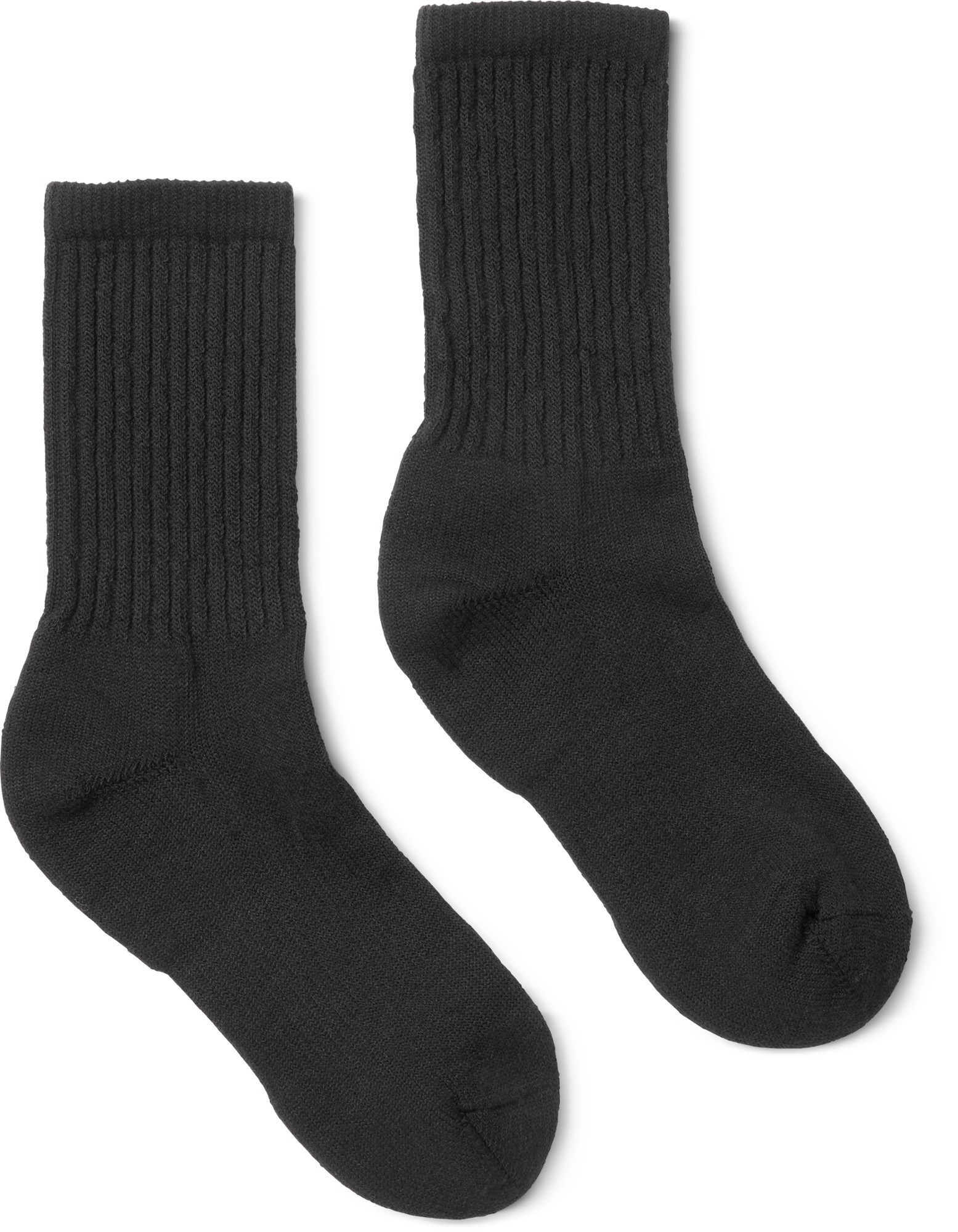 Носки Hike Classic Edition Light Cushion Solid Crew Socks — мужские Smartwool, черный