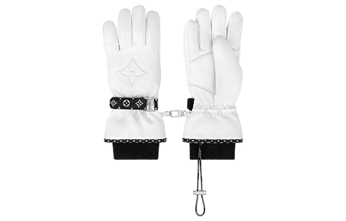 

Лыжные перчатки Louis Vuitton, белый