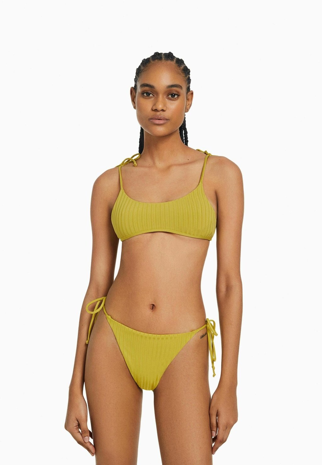 

Низ бикини Bershka, зеленый